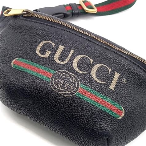 Original Authentic GUCCI PRINT 527792 0GCCT Waist Bag 